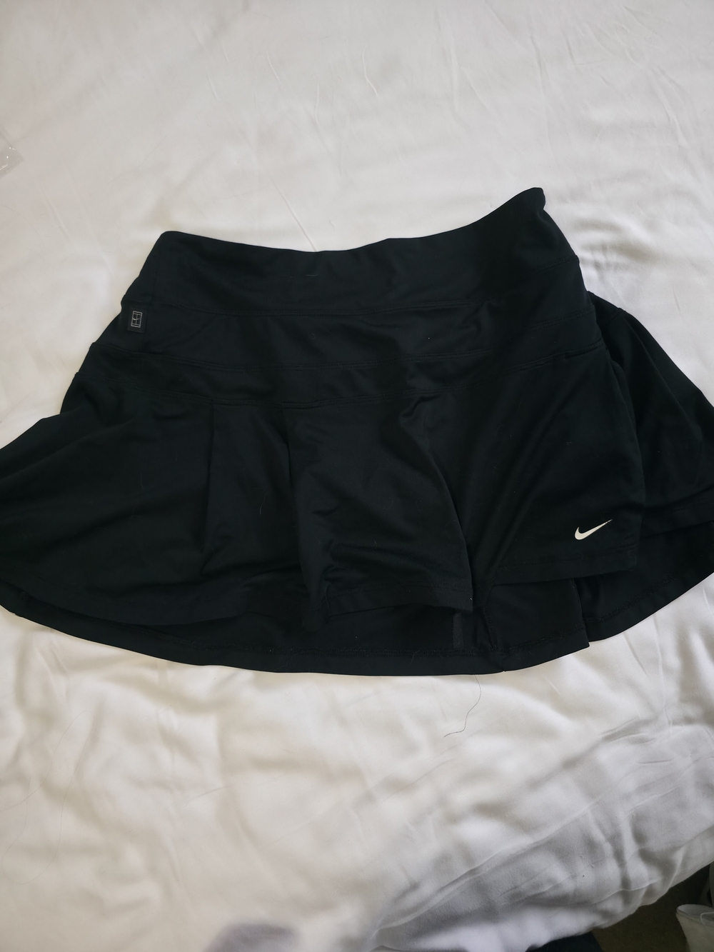 Nike Black Athletic Skort with Built-In Shorts Sizs XL Tennis Skirt